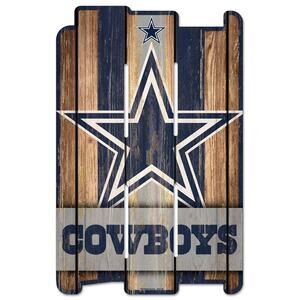 NFL Dallas Cowboys Fence Sign 11" x 17" Retro Wall Distressed Logo New